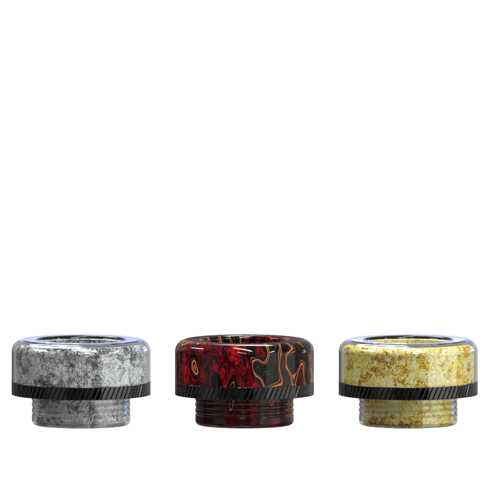 THC x Mike Vapes Blaze Solo RDA 810 Drip Tips