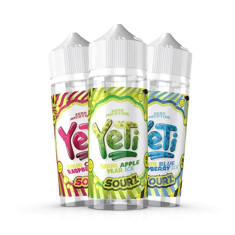 Yeti Sourz 100ml Shortfill