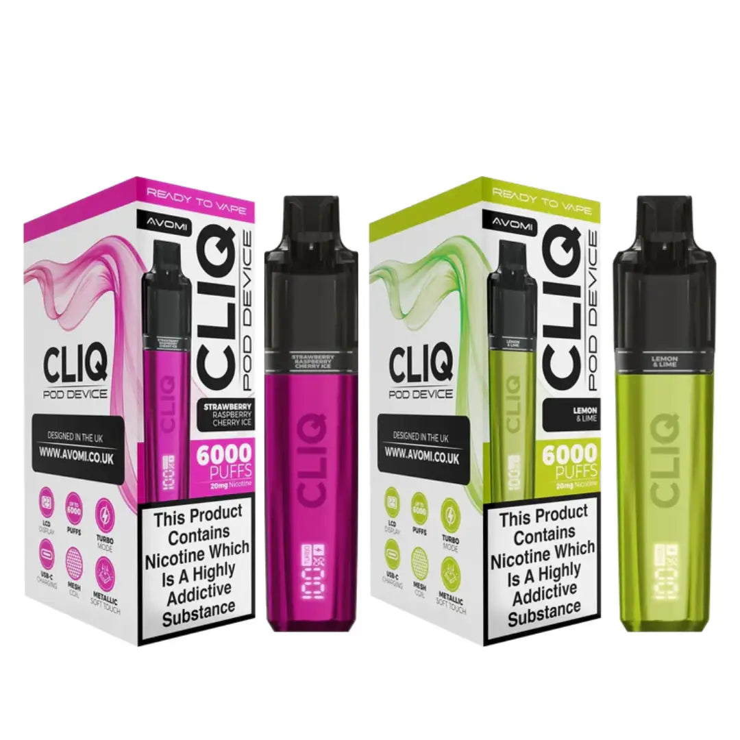 Avomi Cliq 6K Prefilled Pod Vape Kit