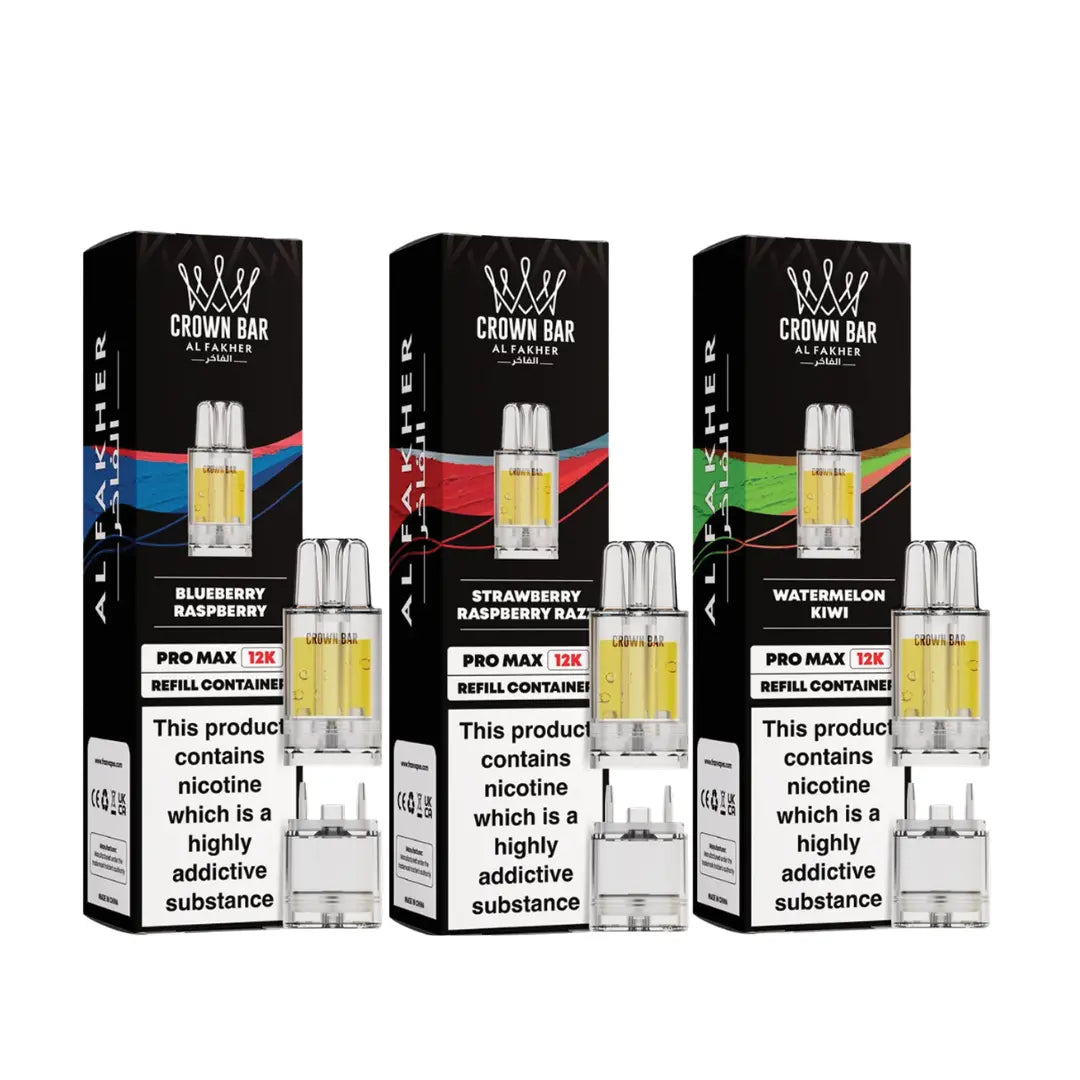 Al Fakher Crown Bar Pro Max 12K Refill Pods