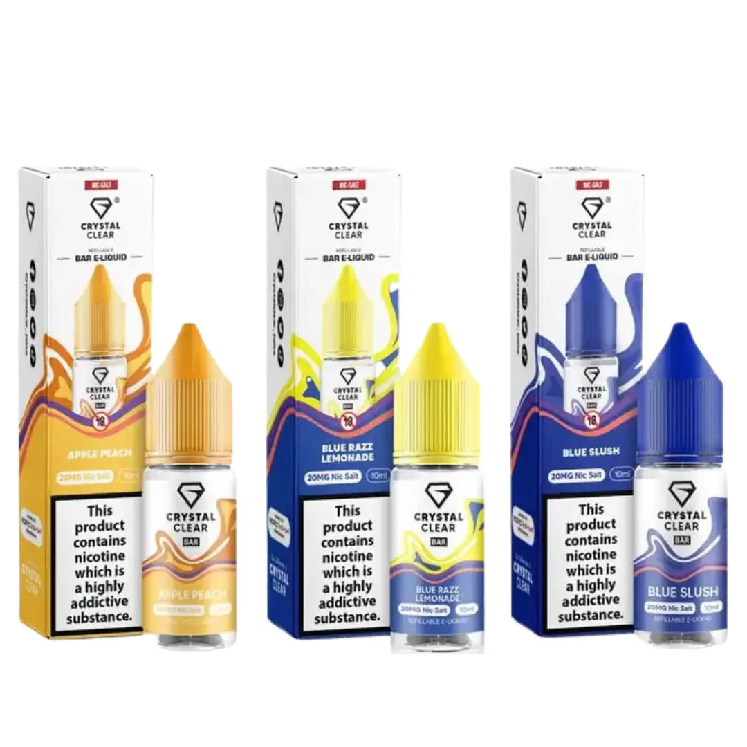 Crystal Clear Nic Salts 10ml