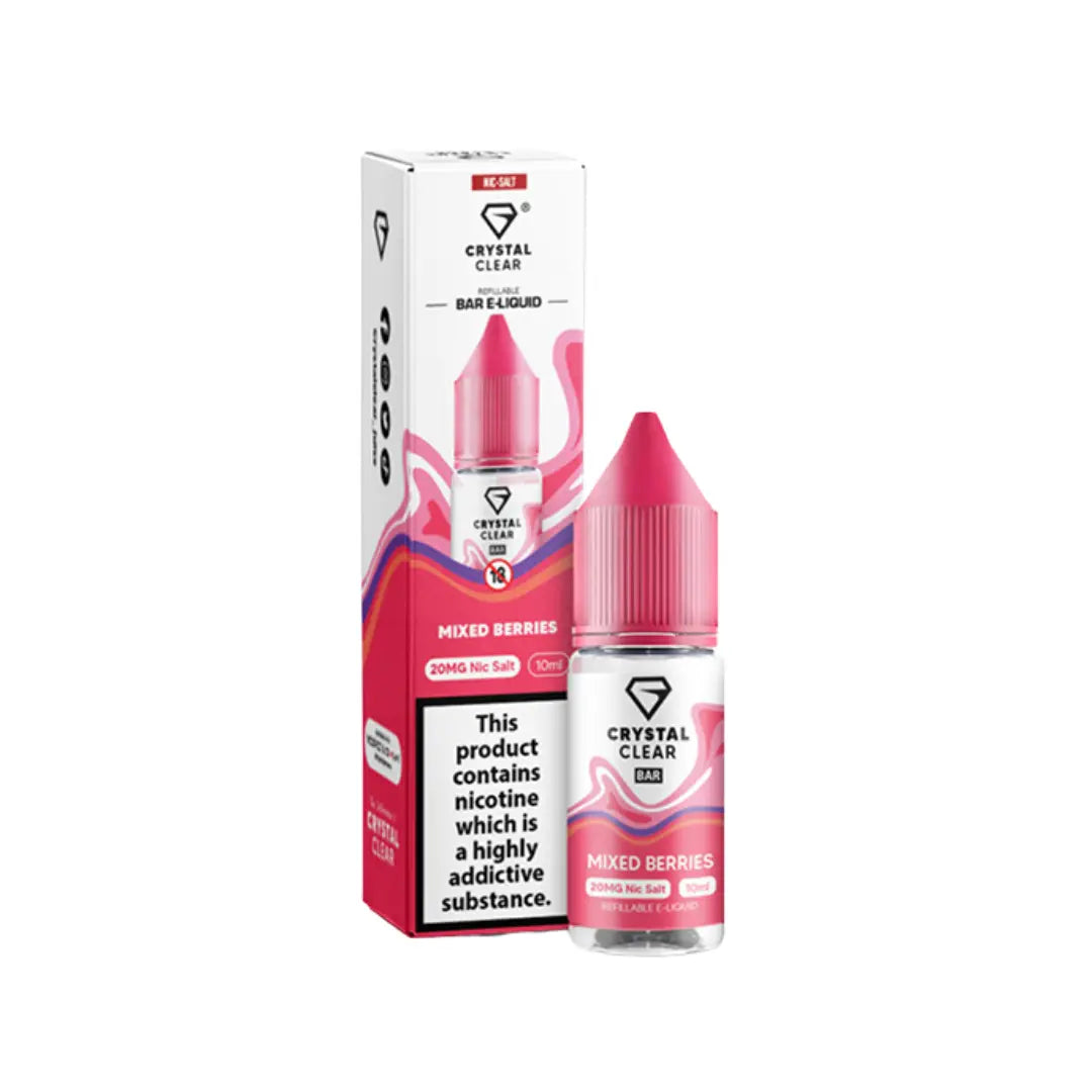 Crystal Clear Nic Salts 10ml
