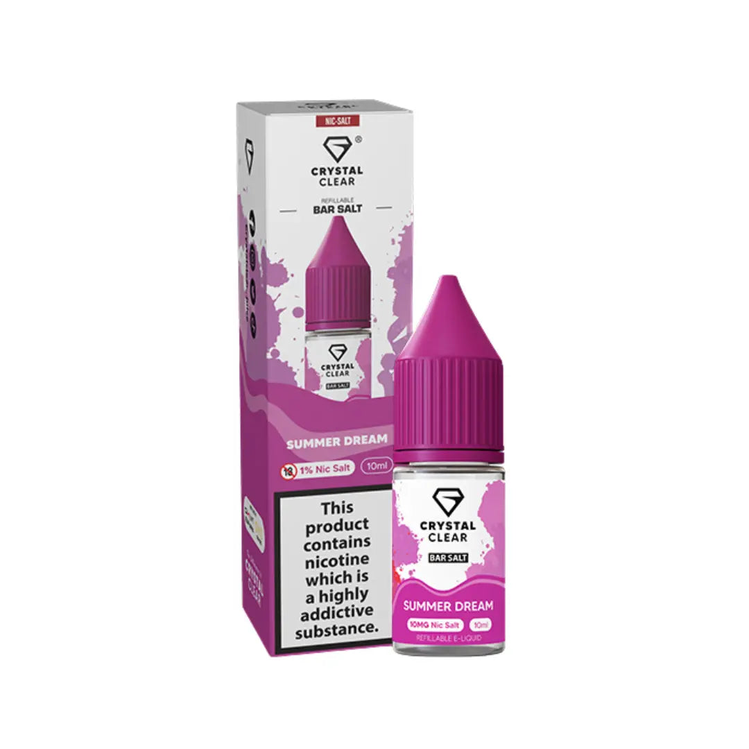 Crystal Clear Nic Salts 10ml