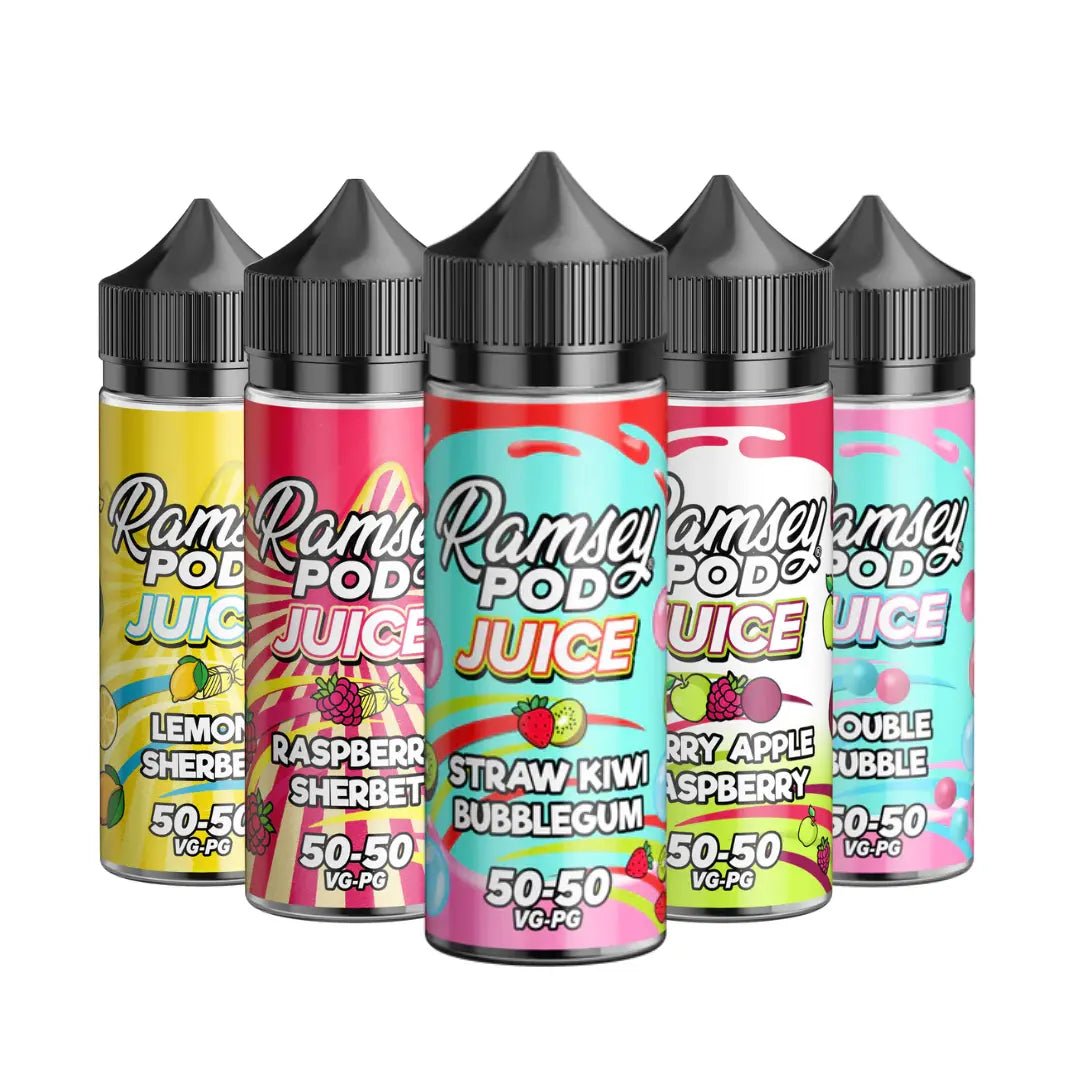 Ramsey Pod Juice 50/50 100ml Shortfill