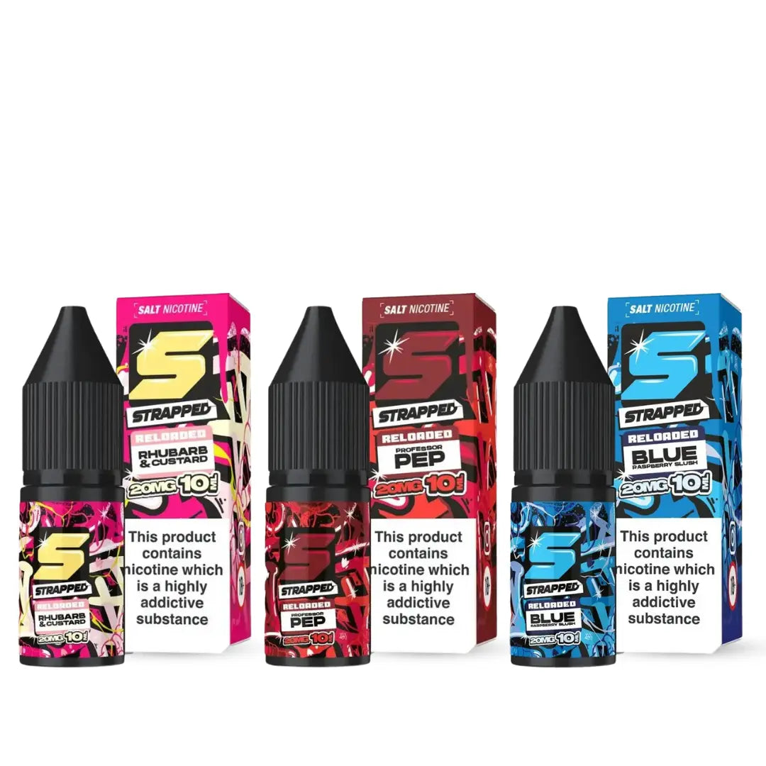 Strapped Reloaded 10ml Nic Salt E-Liquid