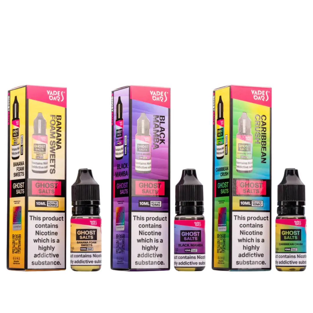 Vapes Bars Ghost 10ml Nic Salts