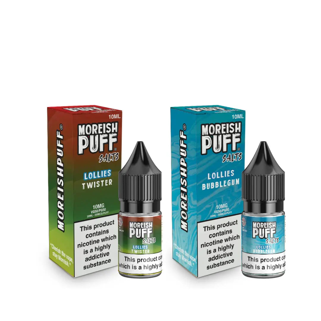 Moreish Puff Lollies 10ml Nic Salt