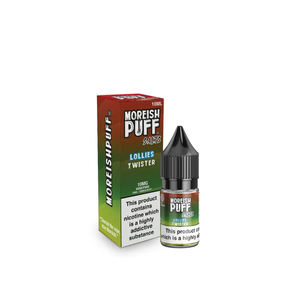Moreish Puff Lollies 10ml Nic Salt