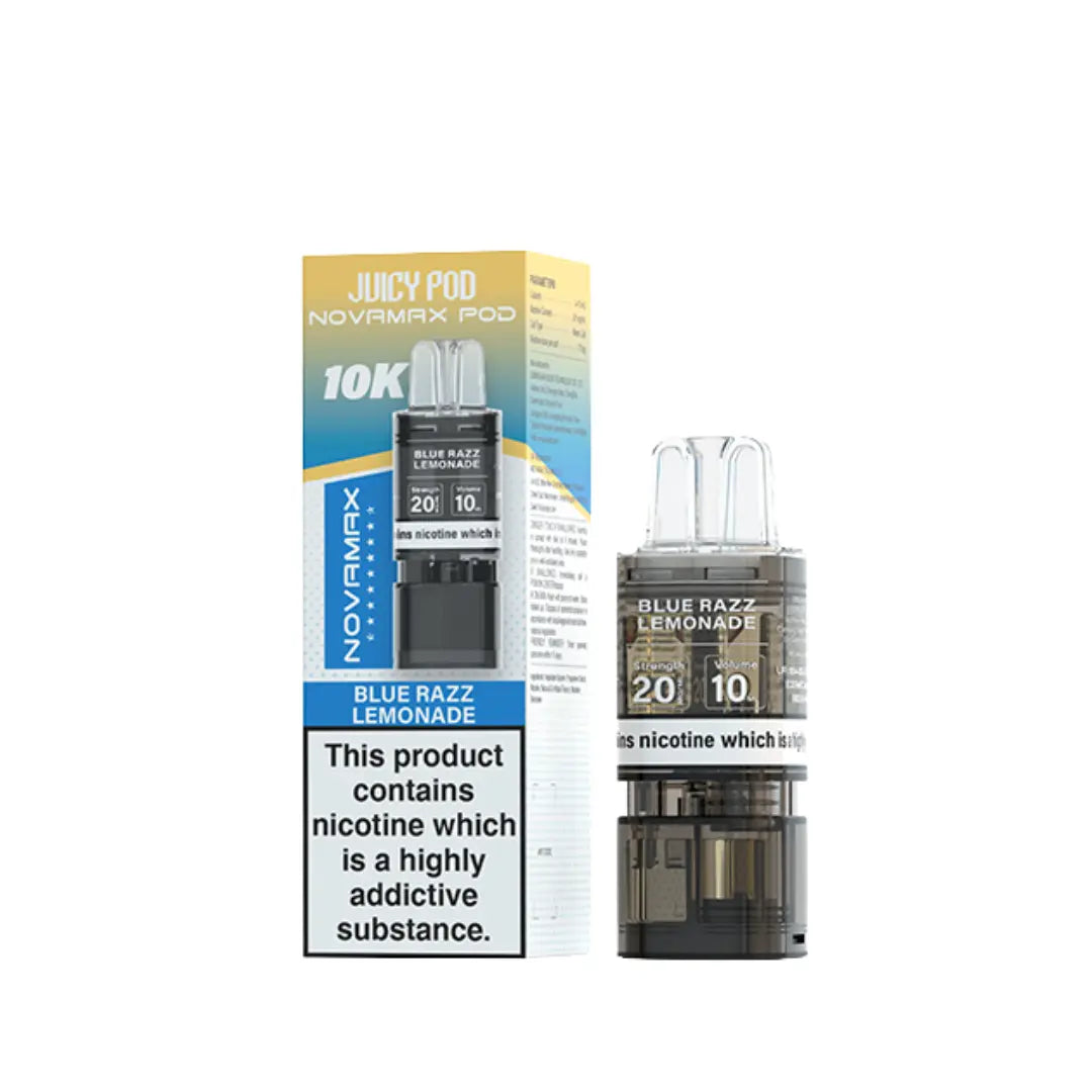 Juicy Pod Novamax 10K Replacement Prefilled Pods