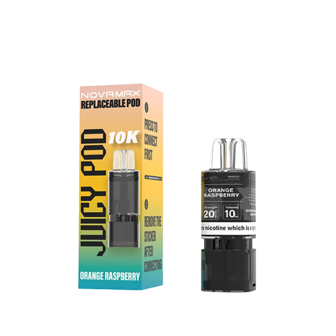 Juicy Pod Novamax 10K Replacement Prefilled Pods
