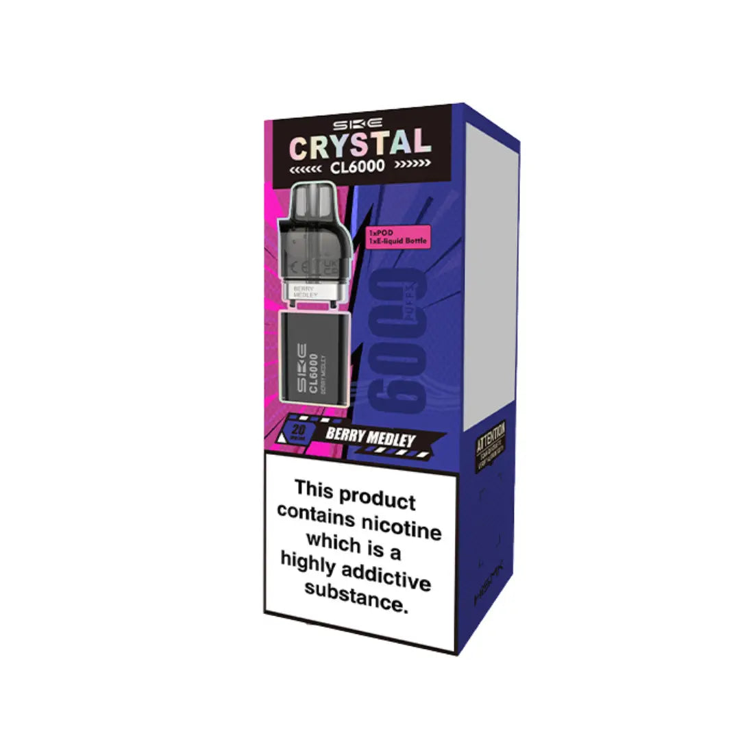 Crystal Vape Pods CL6000 By SKE