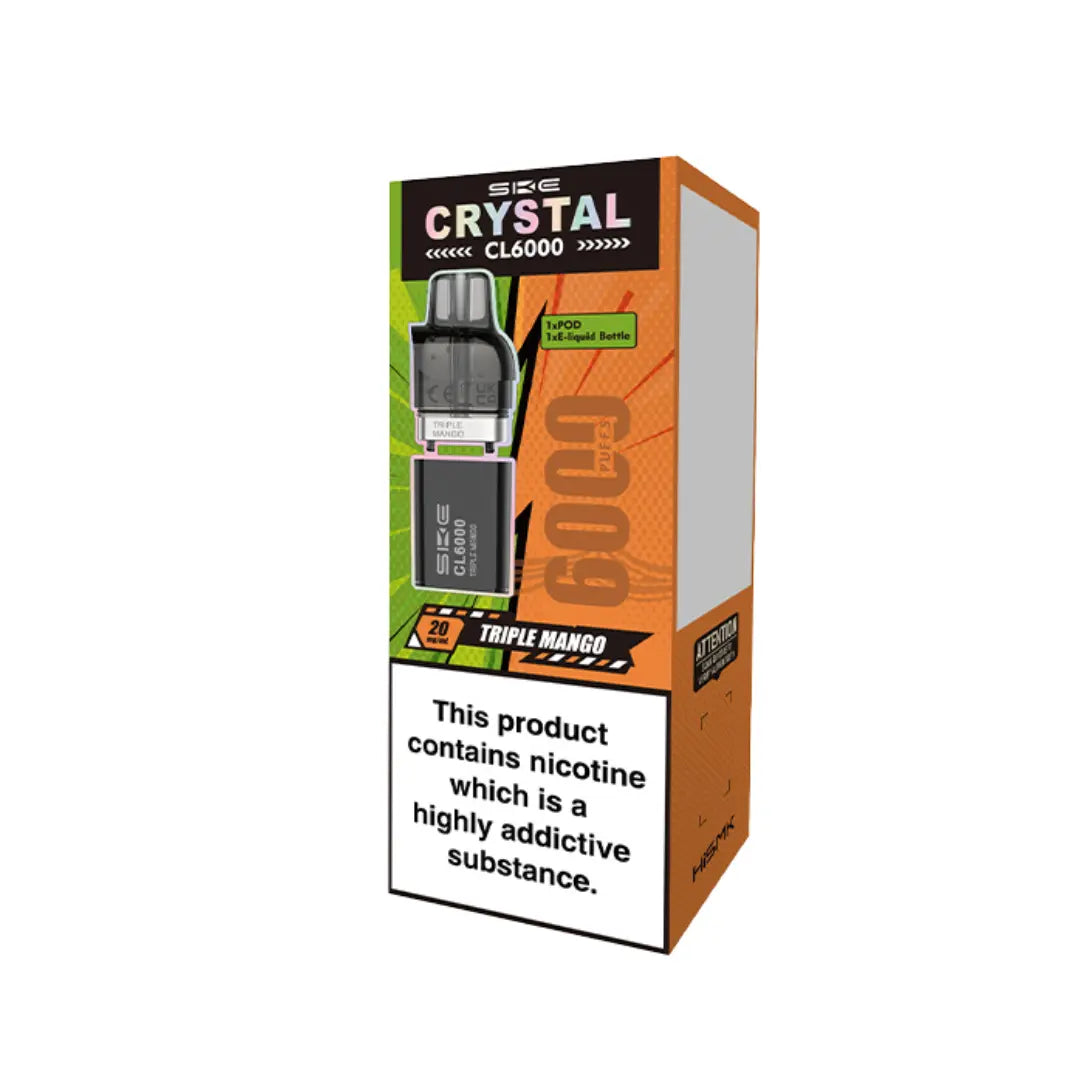 Crystal Vape Pods CL6000 By SKE