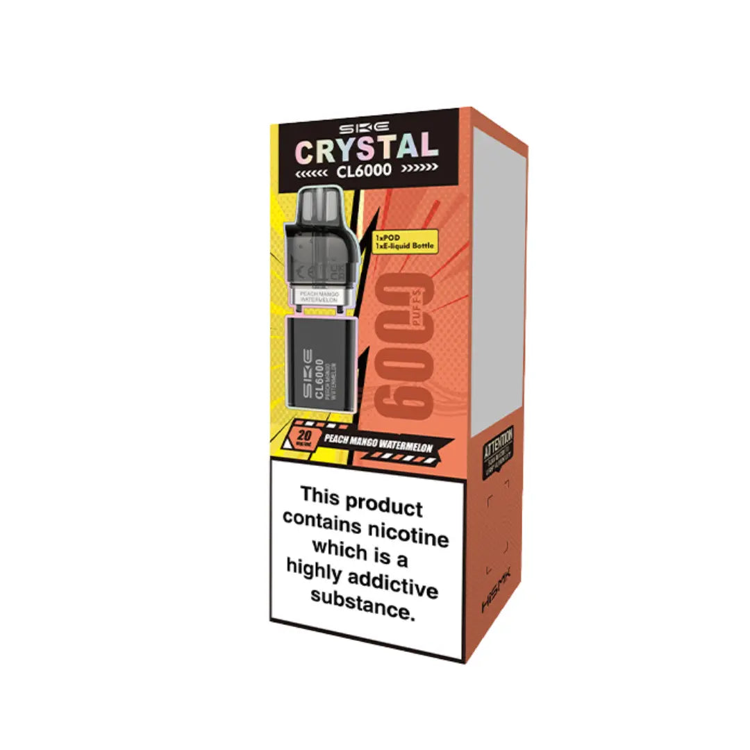 Crystal Vape Pods CL6000 By SKE