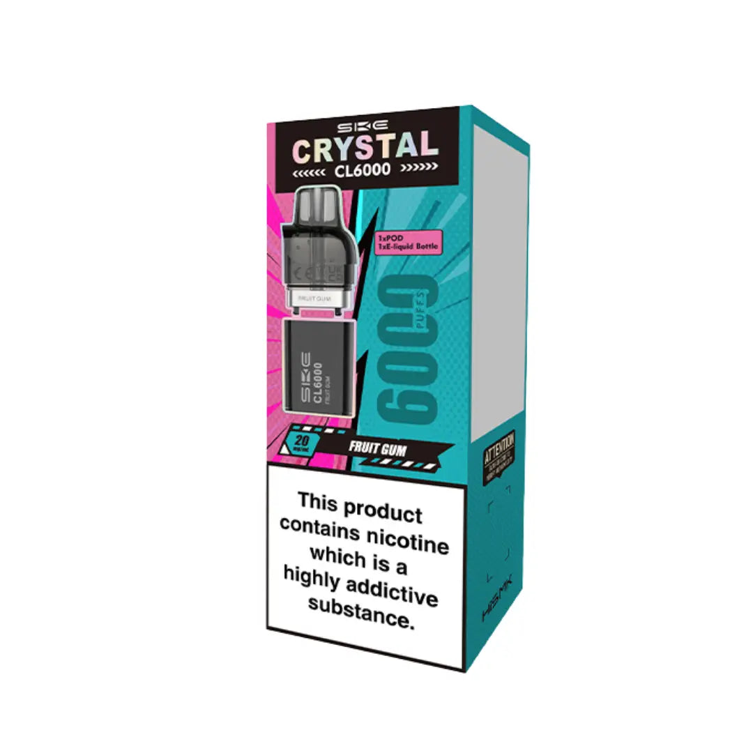Crystal Vape Pods CL6000 By SKE