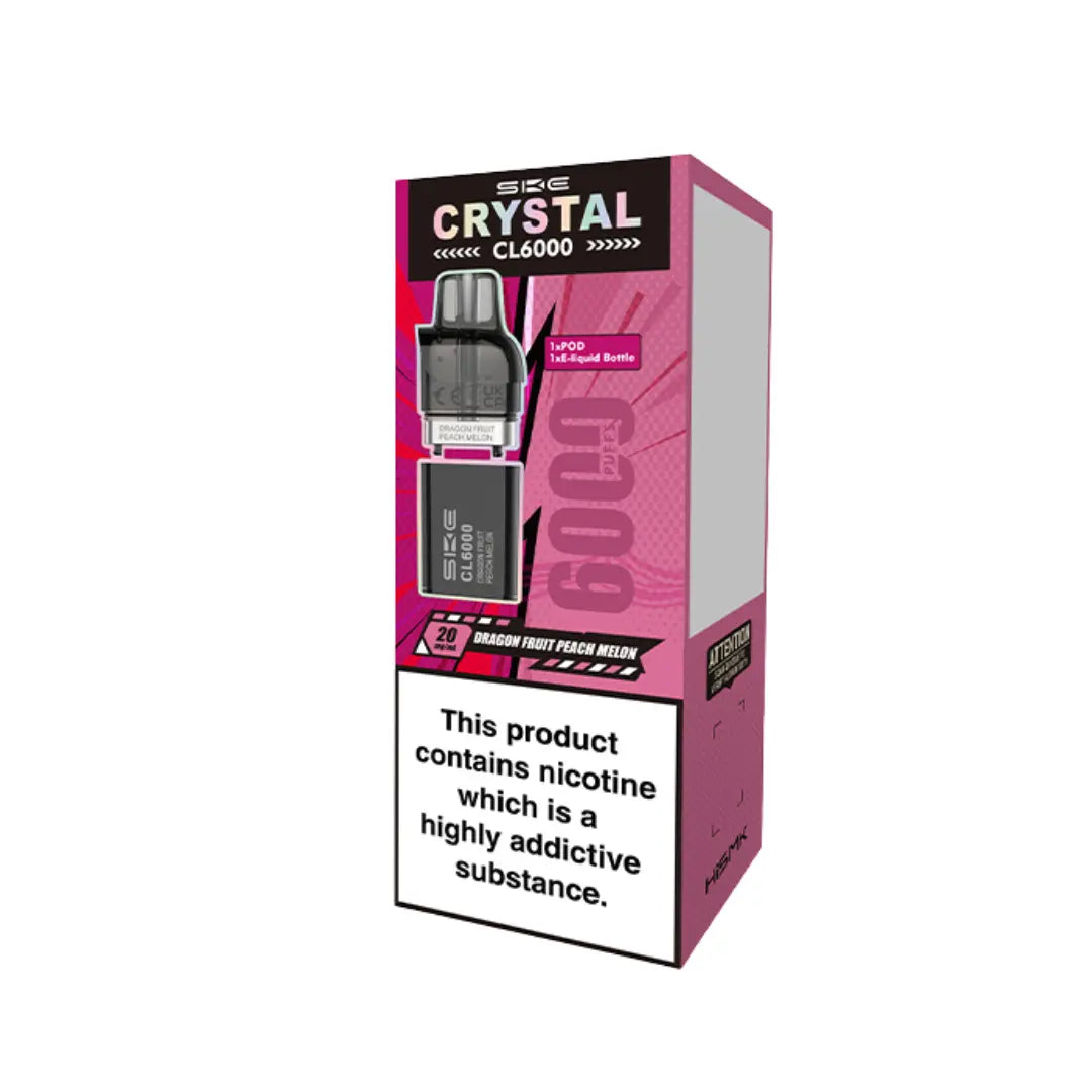 Crystal Vape Pods CL6000 By SKE