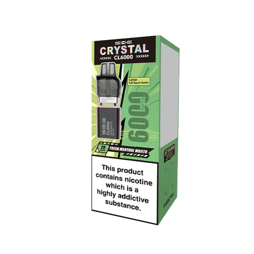 Crystal Vape Pods CL6000 By SKE