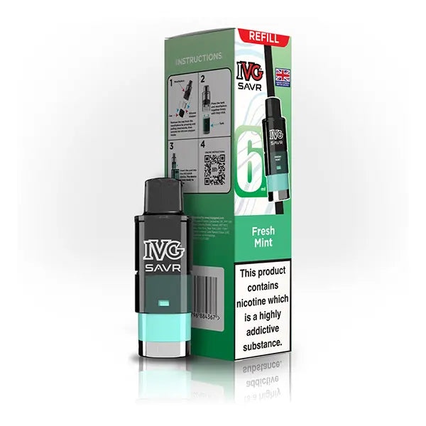 IVG SAVR Prefilled Vape Pods & Refill Containers