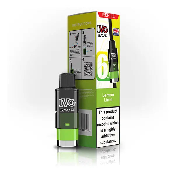 IVG SAVR Prefilled Vape Pods & Refill Containers