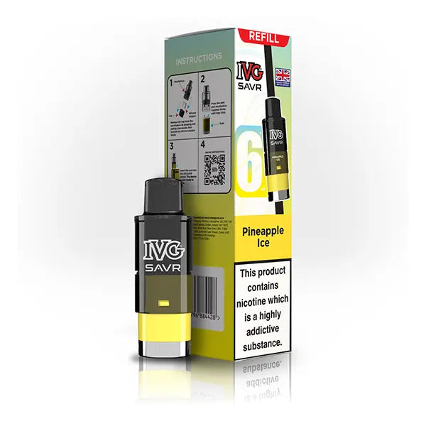 IVG SAVR Prefilled Vape Pods & Refill Containers