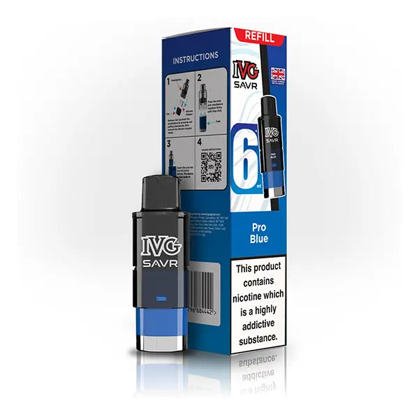 IVG SAVR Prefilled Vape Pods & Refill Containers