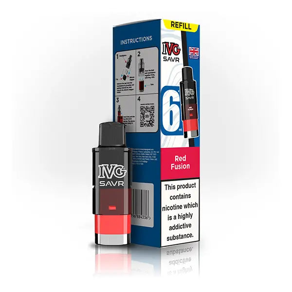 IVG SAVR Prefilled Vape Pods & Refill Containers