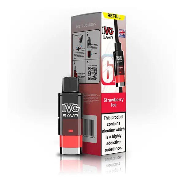IVG SAVR Prefilled Vape Pods & Refill Containers