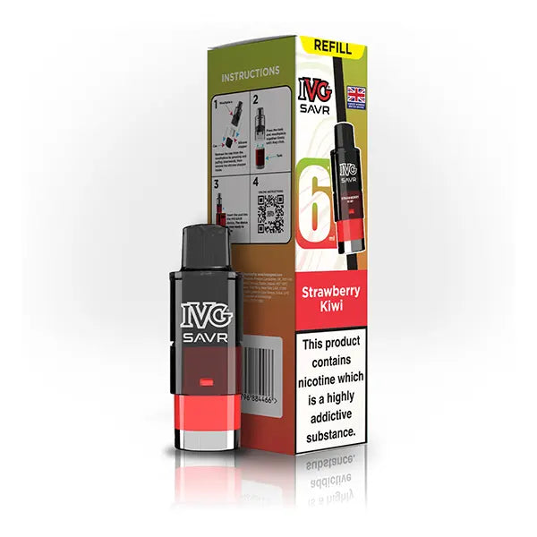 IVG SAVR Prefilled Vape Pods & Refill Containers