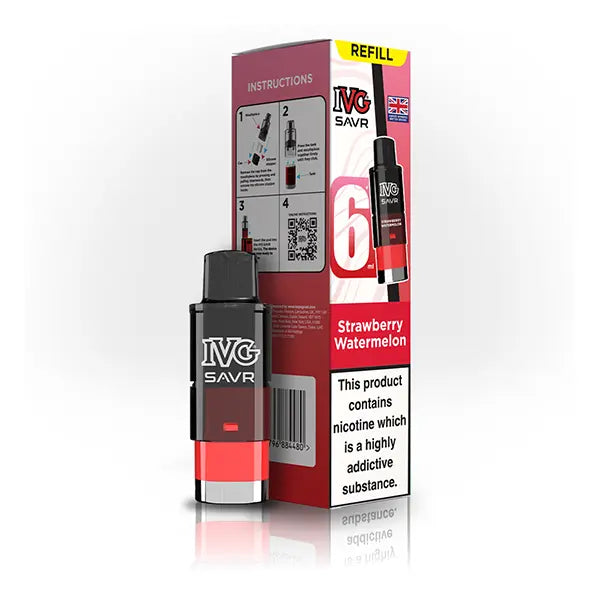 IVG SAVR Prefilled Vape Pods & Refill Containers