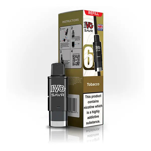 IVG SAVR Prefilled Vape Pods & Refill Containers