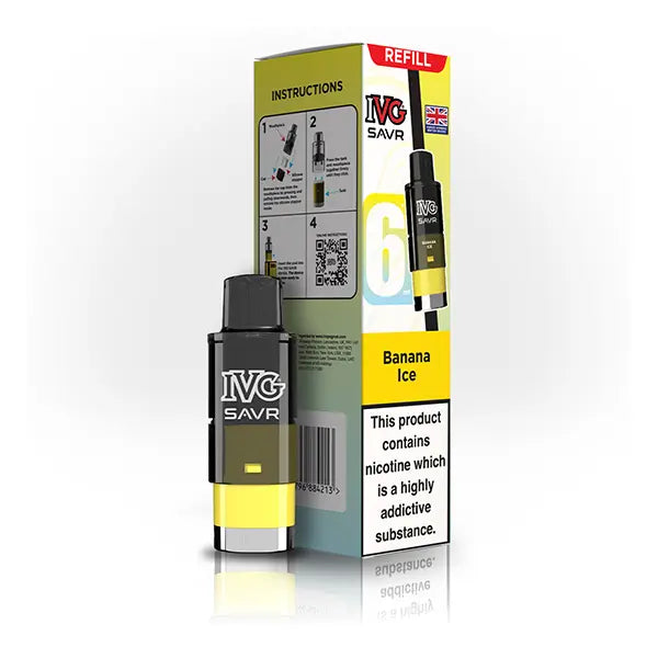 IVG SAVR Prefilled Vape Pods & Refill Containers
