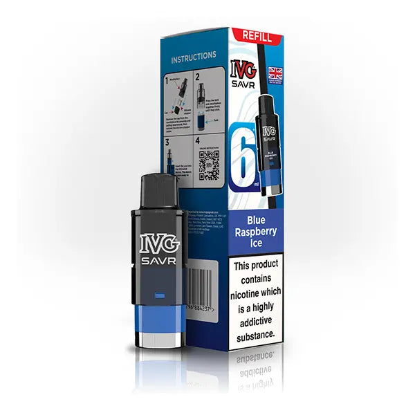 IVG SAVR Prefilled Vape Pods & Refill Containers