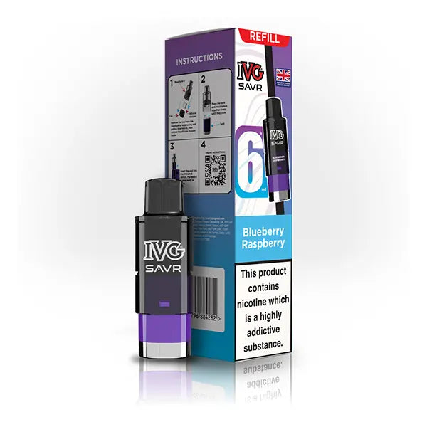 IVG SAVR Prefilled Vape Pods & Refill Containers