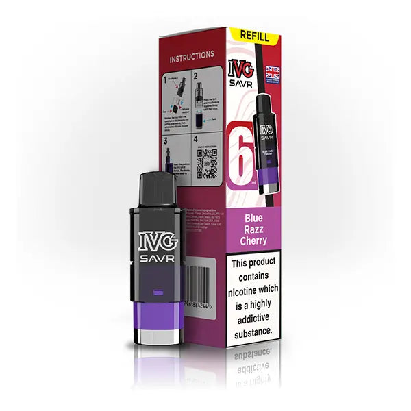 IVG SAVR Prefilled Vape Pods & Refill Containers