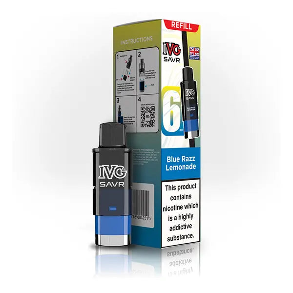 IVG SAVR Prefilled Vape Pods & Refill Containers
