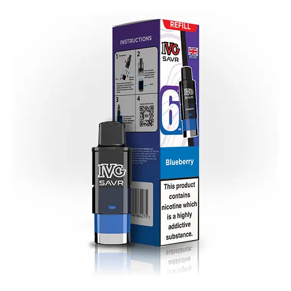 IVG SAVR Prefilled Vape Pods & Refill Containers