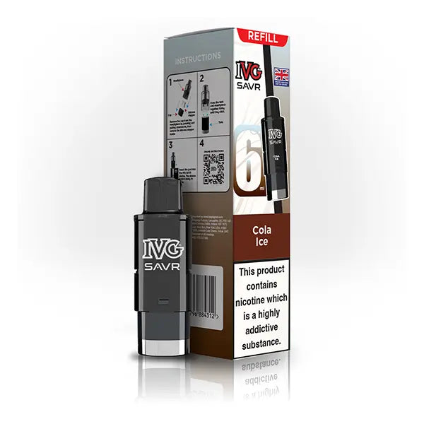 IVG SAVR Prefilled Vape Pods & Refill Containers
