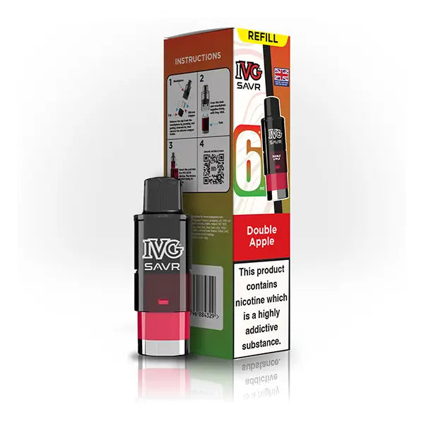 IVG SAVR Prefilled Vape Pods & Refill Containers